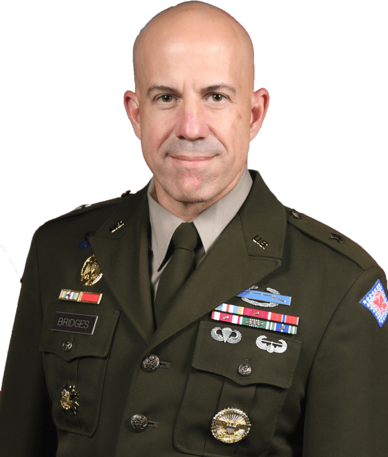Photo of Cabinet Secretary Brigadier General Olen Chad Bridges